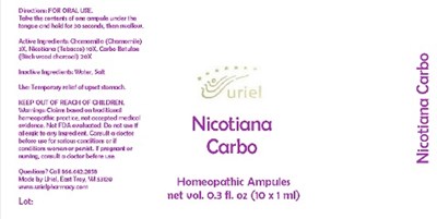 Nicotiana Carbo Ampule